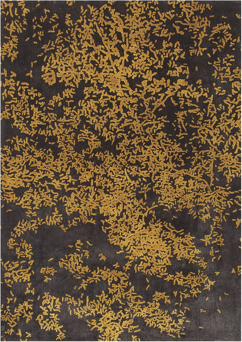 Blossom - Titanium Gray & Dark Gold