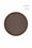 Large Round Faux Leather Tray – Dark Brown