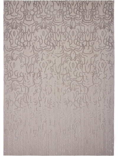 Angora gray rug with pebble gray fade pattern. Soft texture and elegant design. Perfect area rug for home decor. thumbnail_1