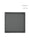 Large Square Faux Leather Tray – Gray
