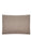 Velvet Piped Woven Cushion - Brown & Brown