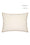 Velvet Piped Cushion - Cream & Camel