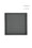Small Square Faux Leather Tray – Gray