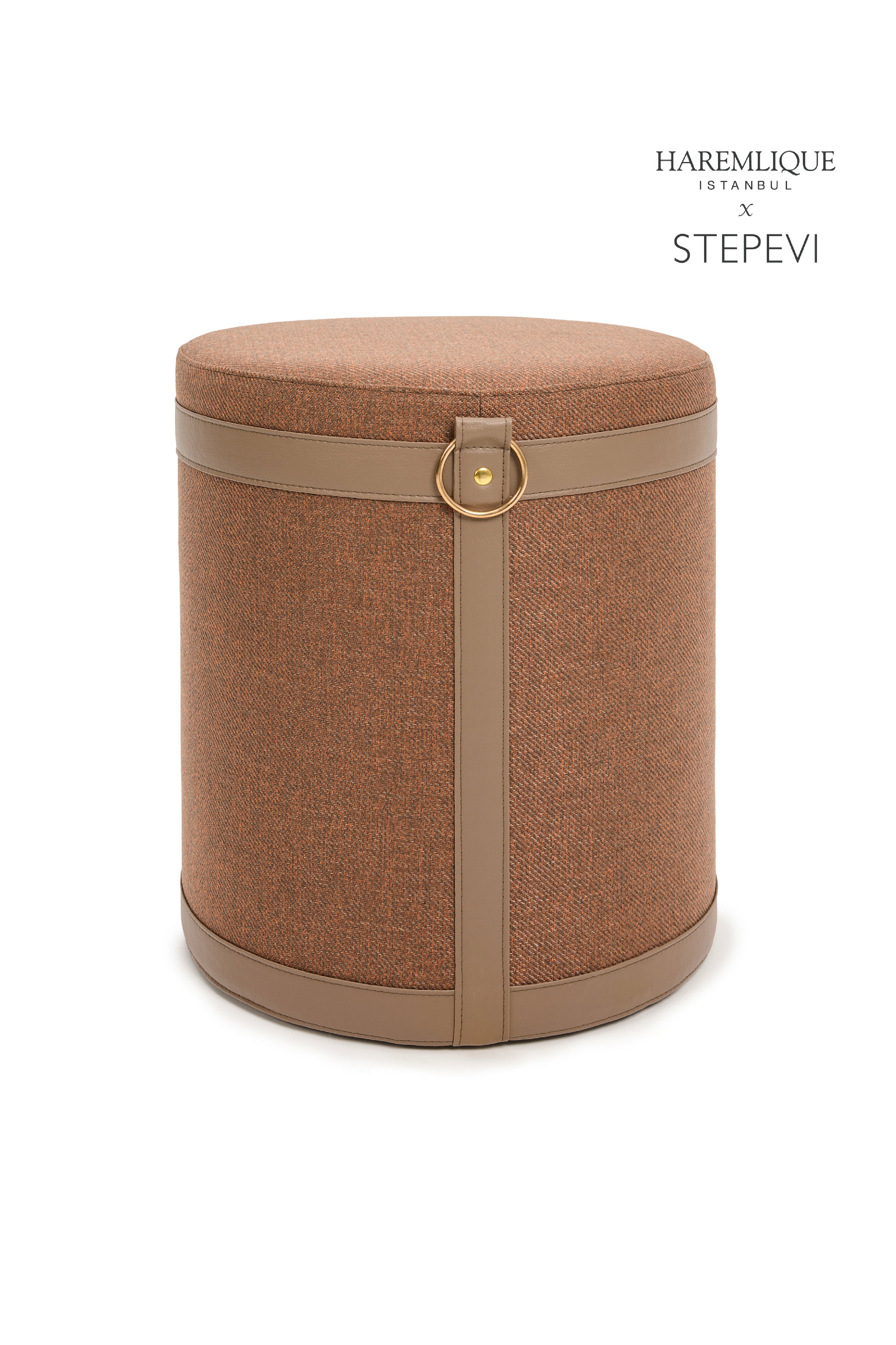 Pouf intrecciato | Cremisi