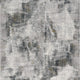 Textured abstract area rug design in neutral tones of gray, white, and black, complementing modern interiors.