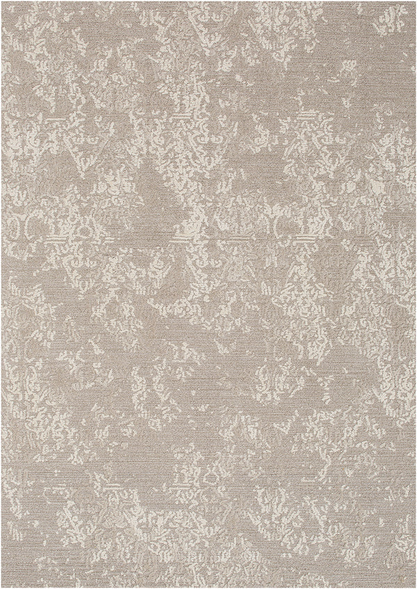 Lace - Angora Gray & Stone Gray & Ecru sample