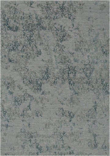 Sky Gray & Lagoon Blue rug texture; abstract, vintage-inspired pattern adds subtle color and visual interest to flooring. thumbnail_1