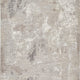 Abstract area rug, "Drift," featuring a distressed, neutral color palette, ideal for adding texture and visual interest to