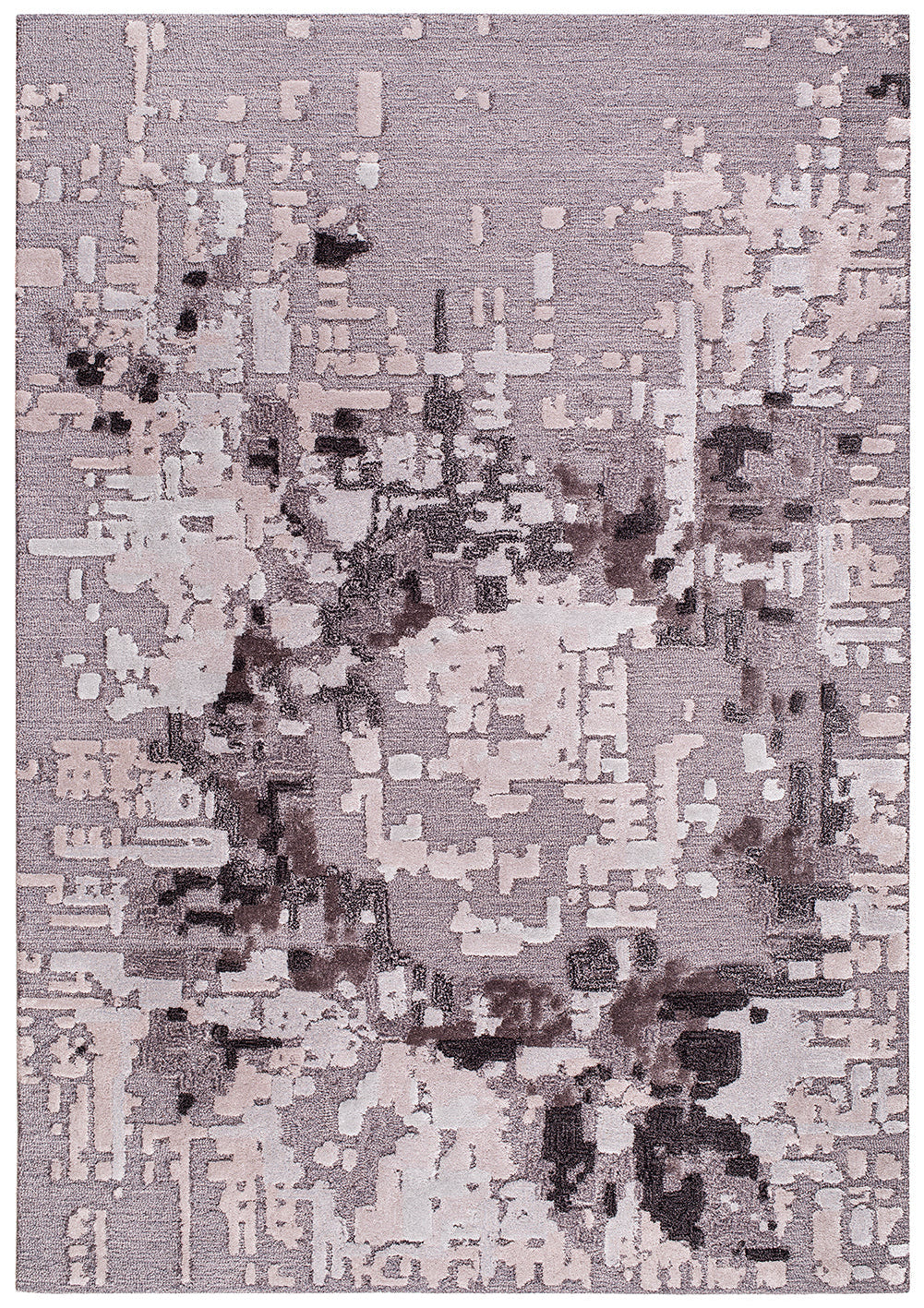 Pixel Rose - Gray