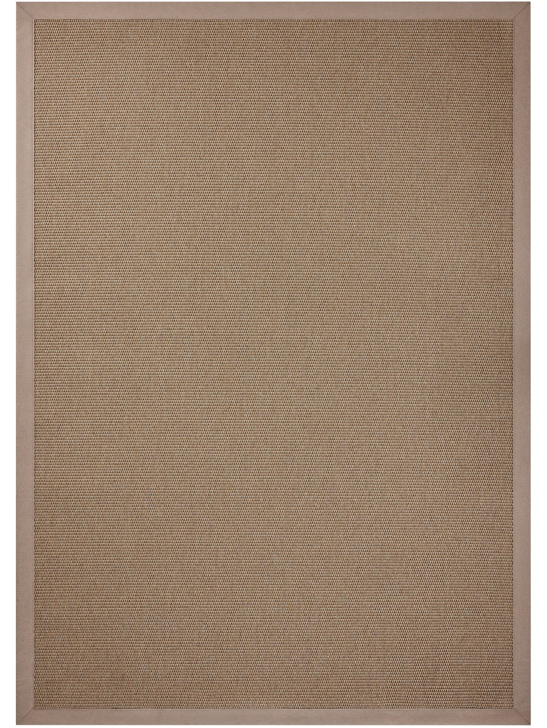 Beige textured durable outdoor rug with a plain design  thumbnail_1
