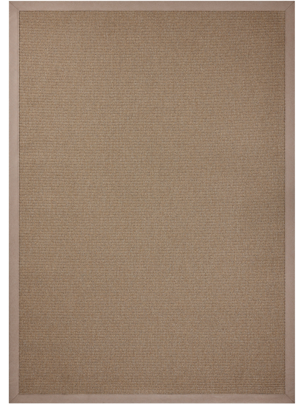 Beige textured durable outdoor rug with a plain design  thumbnail_2