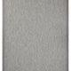 Gray textured durable outdoor rug thumbnail_2
