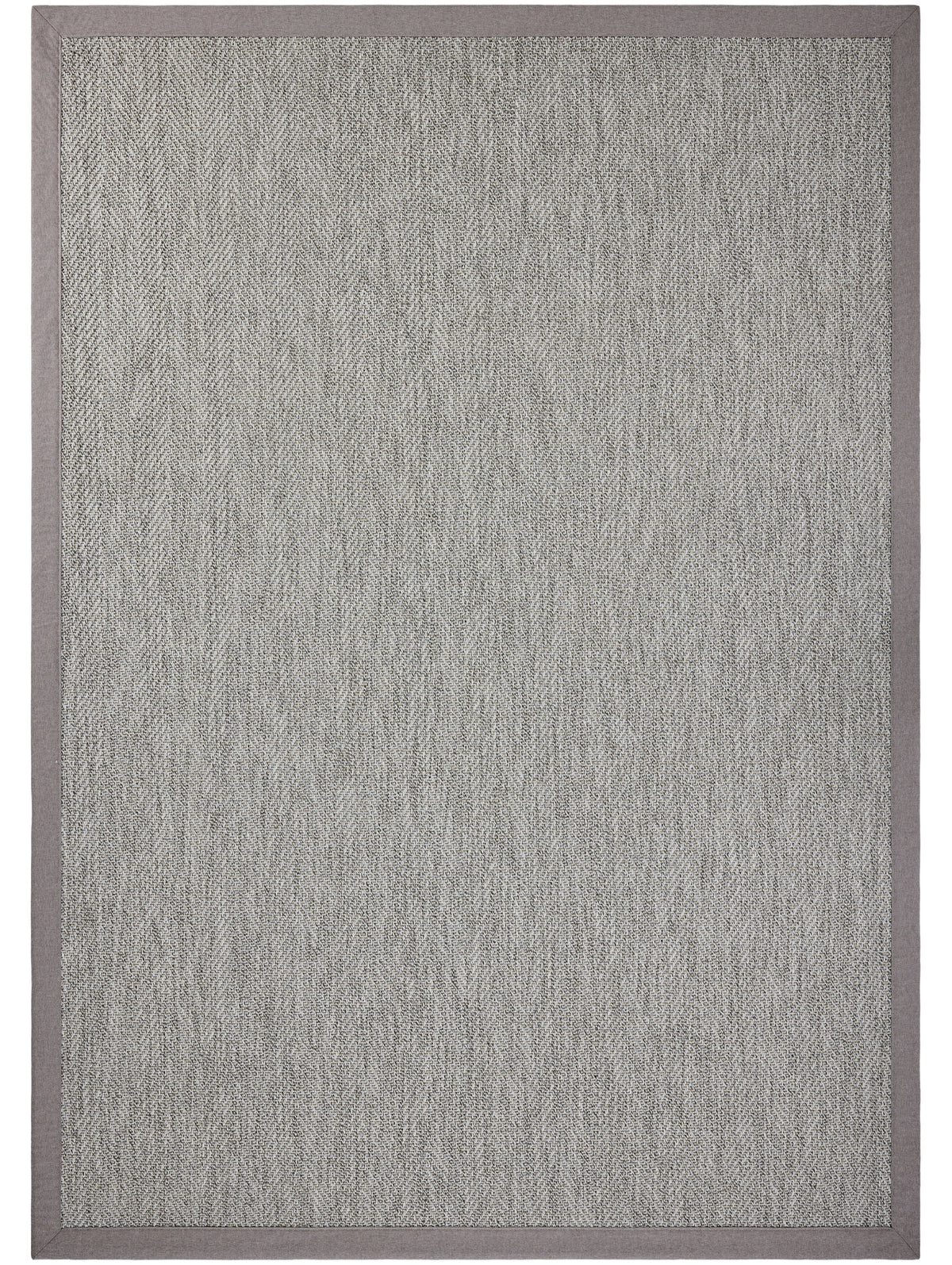 Gray textured durable outdoor rug thumbnail_2