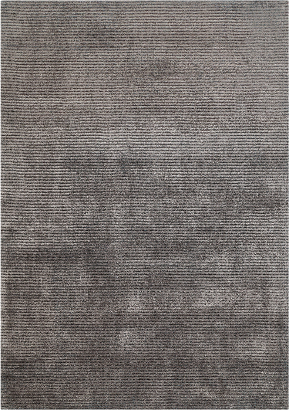 Close-up texture of the Free Stripe rug in Lagoon Blue and Pebble Gray, showcasing its subtle striped pattern